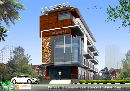 Commercial space Ramesh Balehonnur Project